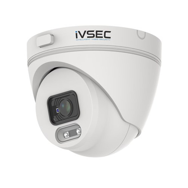 IVSEC IVSEC TURRET IP CAMERA 4MP 2.8MM LENS POE IP66 20M IR MIC 1YR WARRANTY