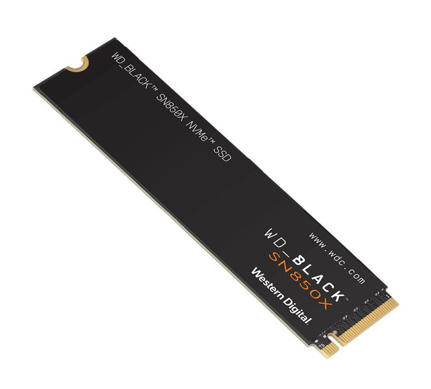 WESTERN DIGITAL Digital WD Black SN850X 4TB Gen4 NVMe SSD for PS5 - 7300MB/s 6600MB/s R/W 2400TBW 1200K/1100K IOPS 1.75M Hrs MTBF M.2 PCIe4.0 5yrs