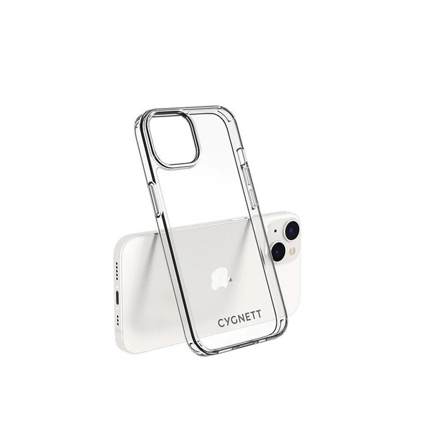 CYGNETT AeroShield Apple iPhone 14 Clear Protective Case - Clear (CY4169CPAEG), Slim, crystal-clear design with UV resistance, Scratch resistant