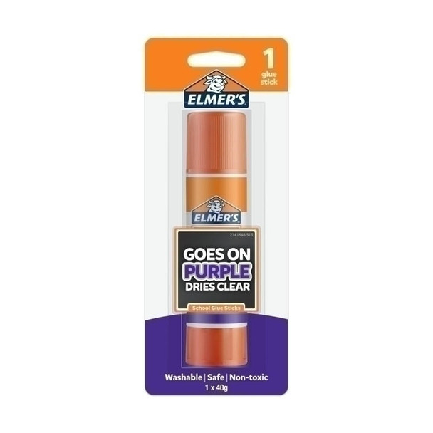 ELMER'S Ppl Glue Sticks 40g Bx6