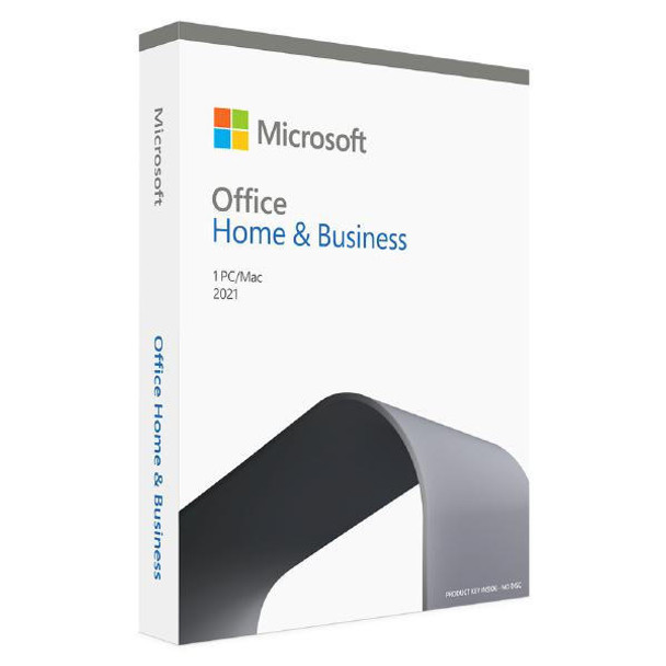 MICROSOFT Microsoft Office Home &amp; Business 2021 - (Retail Box) 1 User 1 Device - Medialess