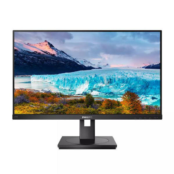 PHILIPS Philips 272S1AE 27'' FHD 1920 X 1080 IPS LED MONITOR DISPLAY, 4MS, 75HZ, HDMI, DP, SPEAKERS, HEIGHT, PIVOT, SWIVEL, TILT, 4 YR