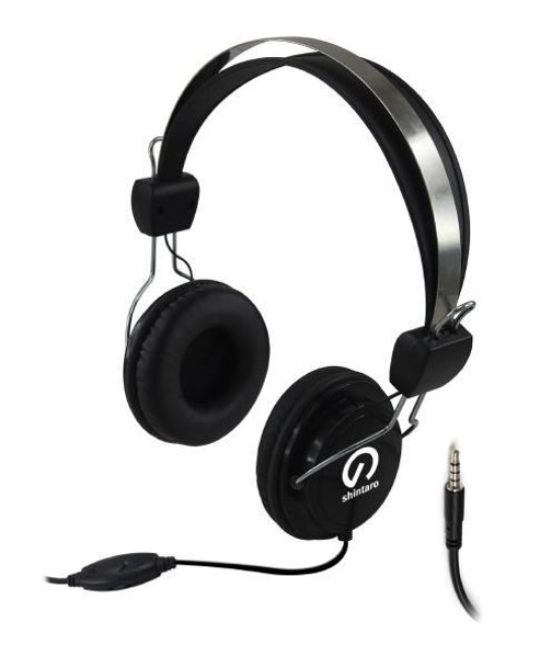 SHINTARO NQR - Shintaro Stereo Headset with Inline Microphone (Single Combo 3.5mm Jack) - Retail Packaging damaged units working 