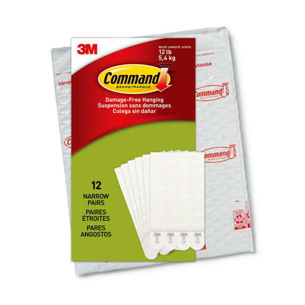 COMMAND Command Narrow Picture Hanging Strips PH207-12NA 