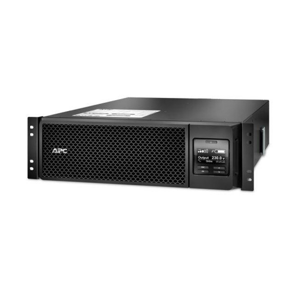 APC Smart-UPS 5000VA4500W Online UPS, 3U RM, 230VHW Input, 4x IEC C19 & 6x IEC C13 Outlets, Lead Acid Battery, Network & Smart Slot, W Rail Kit