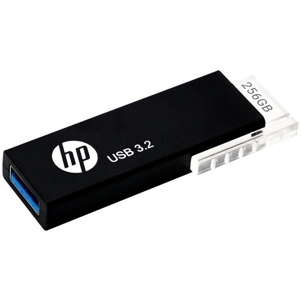  HP 718W 256GB USB 3.2 70MBs Flash Drive Memory Stick Slide 0°C to 60°C 5V Capless Push-Pull Design External Storage for Windows 8 10 11 Mac 