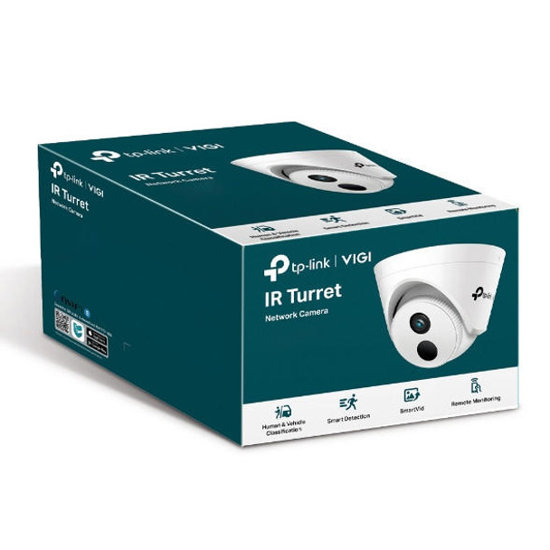 TP-LINK VIGI 3MP C430I(4mm) IR Turret Network Camera, 4mm Lens, Smart Detection 2YW (LD)