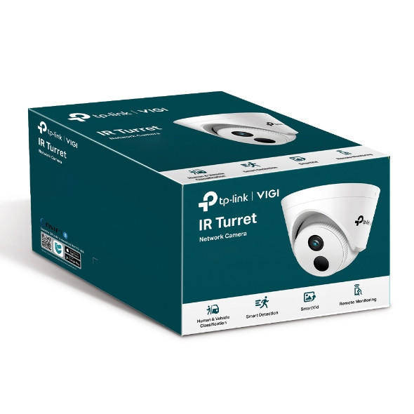 TP-LINK VIGI 3MP C430I(2.8mm) IR Turret Network Camera, 2.8mm Lens, Smart Detectio, 2YW (LD)