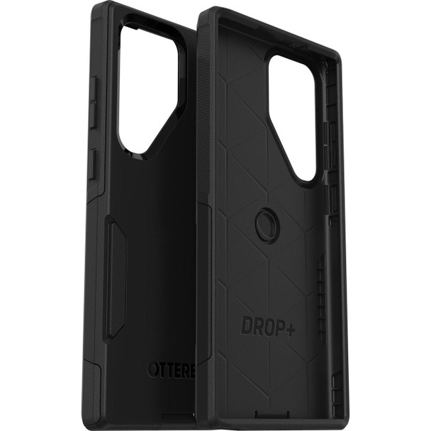OTTERBOX Commuter Samsung Galaxy S23 Ultra 5G (6.8') Case Black - (77-91106),Antimicrobial,3X Military Standard Drop Protection,Dual-Layer,Port Covers