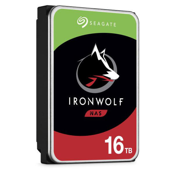 SEAGATE Seagate IronWolf Pro NAS 16TB ST16000NT001 3.5 Internal SATA 6Gbs, 1.2M hours MTBF, 5-year limited