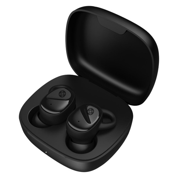 MOKI MokiFit True Wireless Earphones + Wireless Charge Enabled ChargeDock