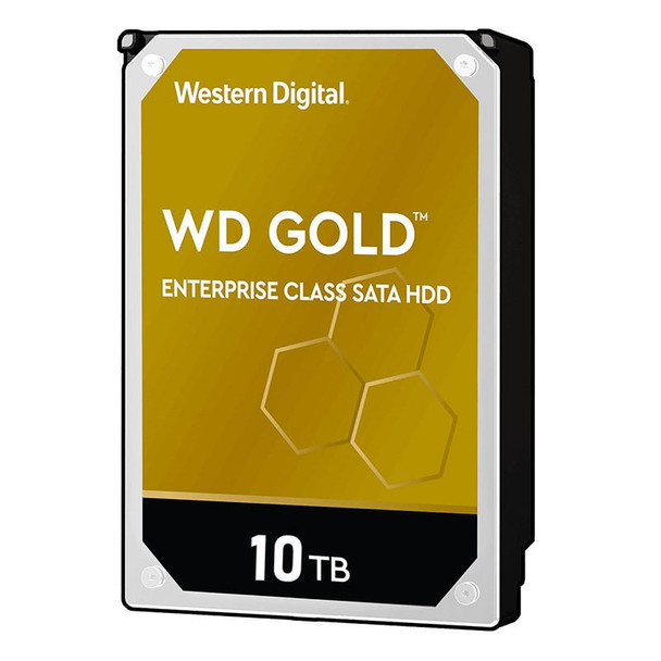  WESTERN DIGITAL Digital 10TB WD Gold Enterprise Class Internal Hard Drive - 7200 RPM Class, SATA 6 Gb/s, 256 MB Cache, 3.5' - 5 Years Limited Warranty 