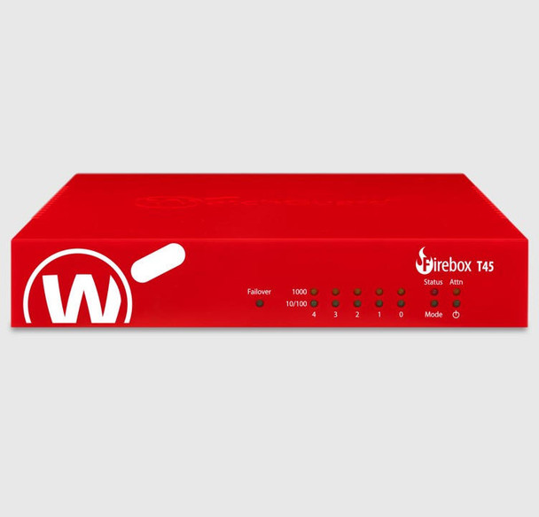 WATCHGUARD Up to WatchGuard Firebox T45 with 3-yr Total Security Suite