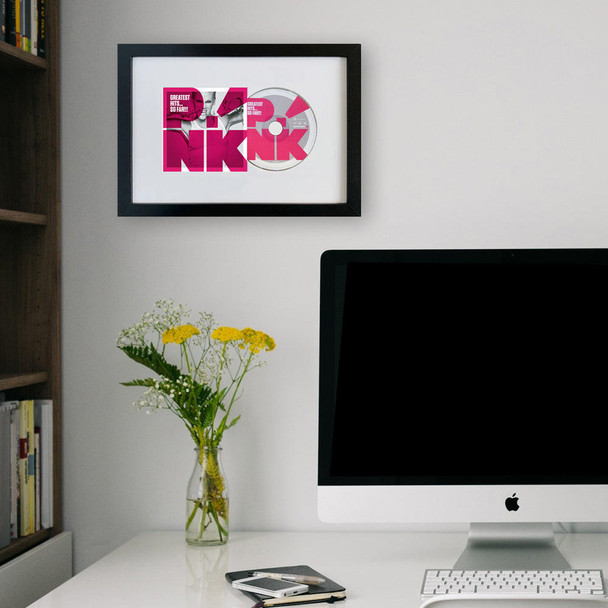 CD Art Billie Eilish - When We All Fall Asleep Where Do We Go - CD Framed Album Art