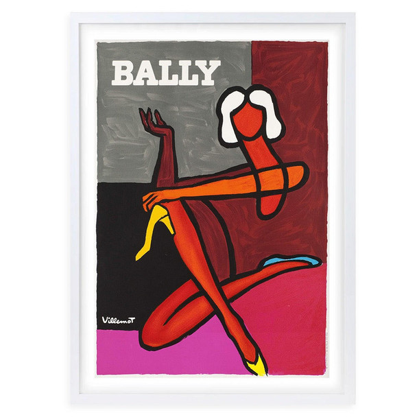  Wall Art's Bally 1 Large 105cm x 81cm Framed A1 Art Print 