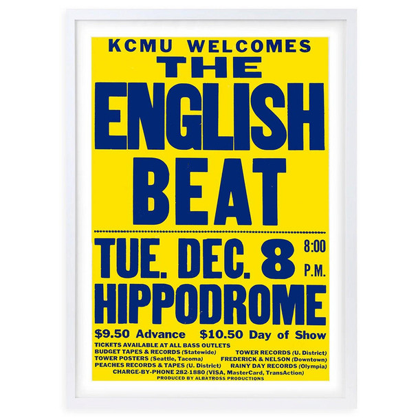  Wall Art's The English Beat Large 105cm x 81cm Framed A1 Art Print 
