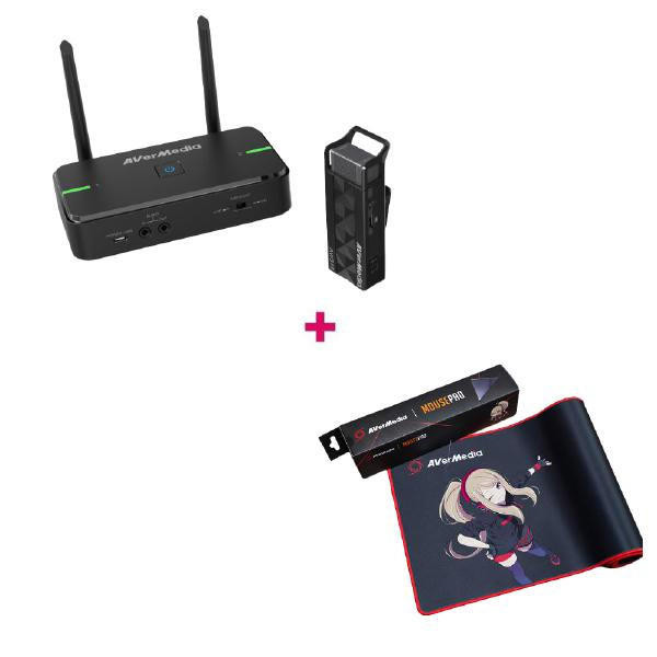 AVERMEDIA AVerMedia AW5 AVerMic Wireless Microphone &amp; Classroom Audio System Single Mic and Receiver 