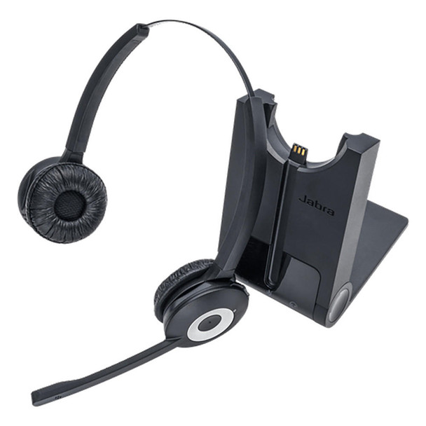 JABRA PRO 920 Duo Wireless Headset, Suitable For Deskphone, Superior Sound Clarity,