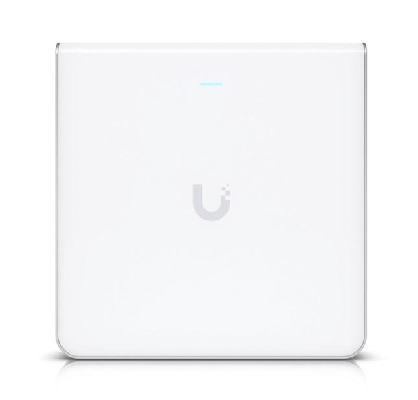  UBIQUITI UniFi Wi-Fi 6 Enterprise Sleek, wall-mounted WiFi 6E access point with an integrated four-port switch designed for high-density office networ 