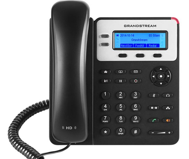  GRANDSTREAM GXP1620 2 Line Basic IP Phone, 2 SIP Accounts, 132x48 Backlit Graphical LCD Display lay, HD Audio 