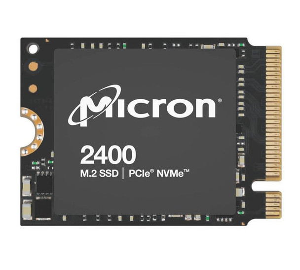 MICRON (CRUCIAL) 2400 1TB M.2 2230 NVMe SSD 4500/3600 MB/s 600K/650K 300TBW 2M MTTF AES 256-bit Encryption 3yrs  for Lenovo HP Valve Steam Deck