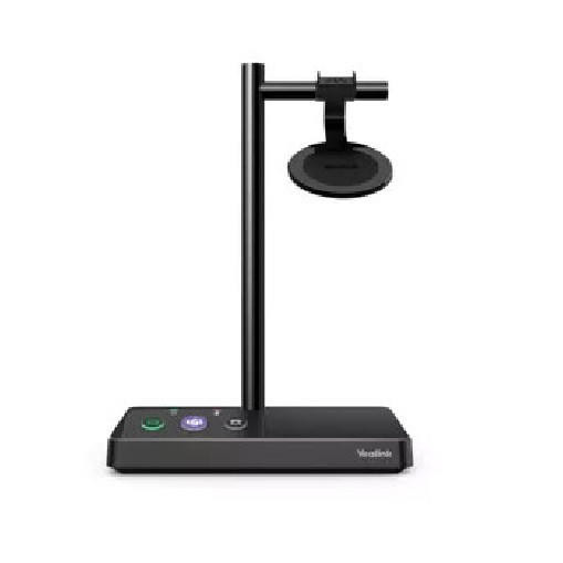  YEALINK Replacement DECT Base for WH62 Microsoft Teams Headset, Supports Dual Connection( PC & IP Phones) 