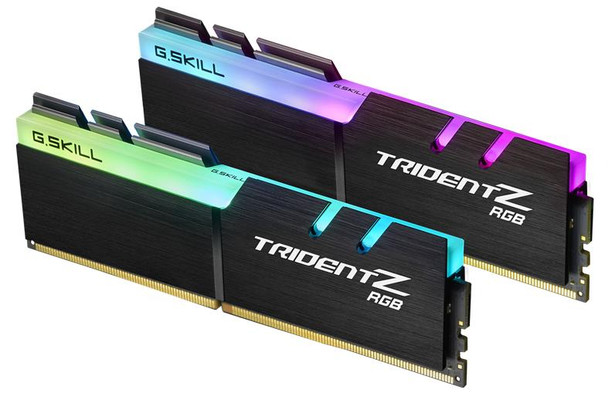  G.SKILL F4-3600C18D-32GTZR 32GB (2 x 16GB)/ PC4-28800 / DDR4 3600 Mhz/ Timings 18-22-22-42/ Voltage 1.35V/ Trident Z RGB 