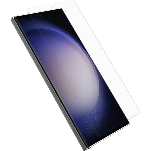 OTTERBOX Alpha Flex Samsung Galaxy S23 Ultra 5G (6.8') Screen Protector Clear - (77-94393), Antimicrobial, Superior Scratch Protection, Precision-Fit