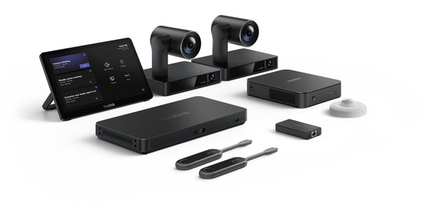  YEALINK MVC S90-C5-007, Dual Microsoft Teams Rooms System For Pro-AV Rooms/Professional Business Use, 4K UHD Vedio, 11.6* touch, USB Adapter 