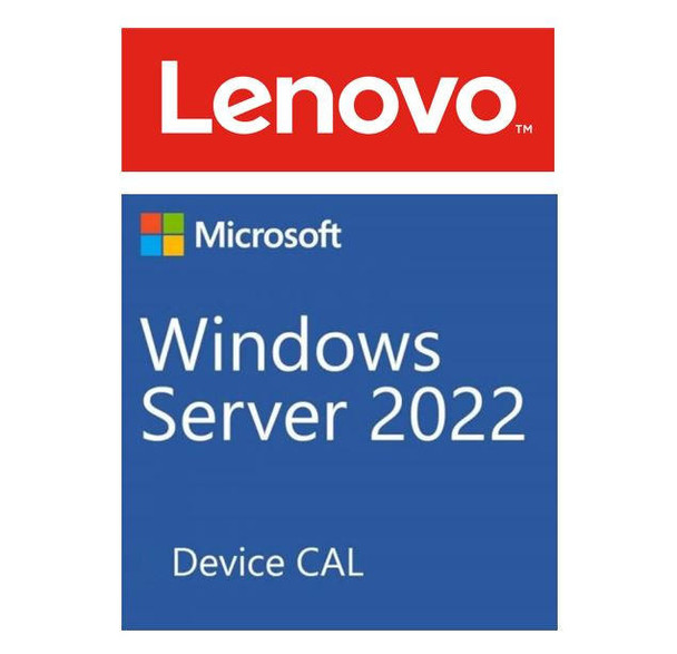 LENOVO ISG Microsoft Windows Server 2022 CAL (5 Device) ST50 / ST250 / SR250 / ST550 / SR530 / SR550 / SR650 / SR630