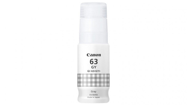  CANON GI63 Grey Ink Bottle 