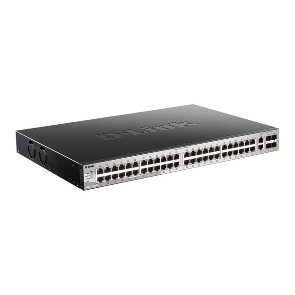  D-LINK 54 port Stackable Gigabit Layer 3+ Switch with 6 10GbE ports 