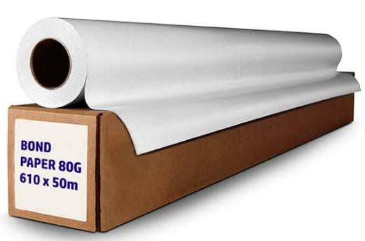  ARKIN BOND PAPER 80GSM - 610MM X 50M 