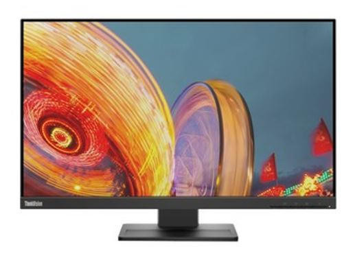 LENOVO ThinkVision E24q-20 23.8' 24' 24' QHD IPS monitor 2K 2560x1440 16:9 4ms Height Adjustable Tilt Swivel Pivot DP HDMI 3yr