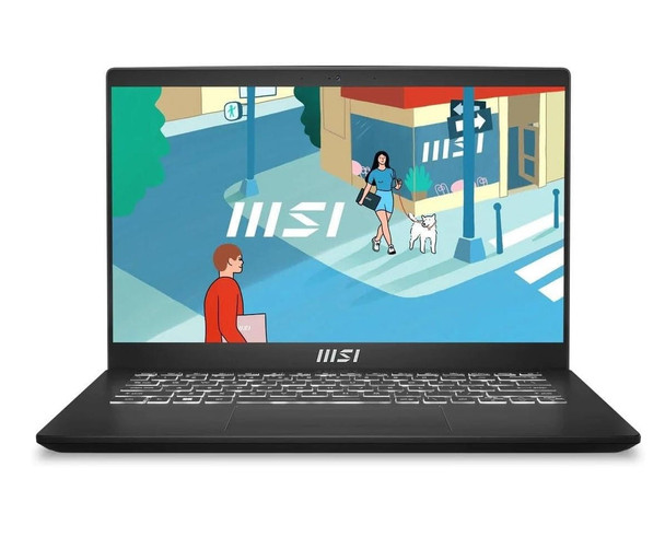 MSI MSI Modern Series Notebook Modern 14' FHD Raptor Lake i5-13420H DDR IV 8GB*2 1TB SSD Windows 11 Pro UHD Graphics