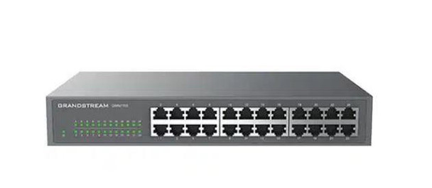  GRANDSTREAM IPG-GWN7703 Unmanaged Network Switch Key Features: Plug-and-play; 24 Gigabit ports; 48Gbps switching capacity; Mac Address Auto-Learning 