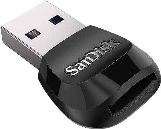 SANDISK MobileMate USB 3.0 Reader microSD card reader speeds up to 170 MB/s USB-A 2-year limited 