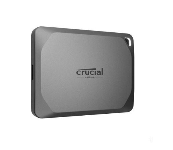 CRUCIAL MICRON (CRUCIAL) X9 Pro 1TB External Portable SSD ~1050MB/s USB-C Durable Rugged Shock Drop Water Dush Sand Proof for PC MAC PS5 Xbox Android iPad Pro 