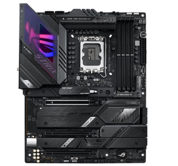  ASUS Z790 ROG STRIX Z790-E GAMING WIFI Intel LGA1700 ATX Motherborad 128GB 4xDDR5, 1xPCIe 5.0 x16,5 x M.2 ,4 x SATA,1x HDMI,1xDP, 2.5Gb Ethernet 