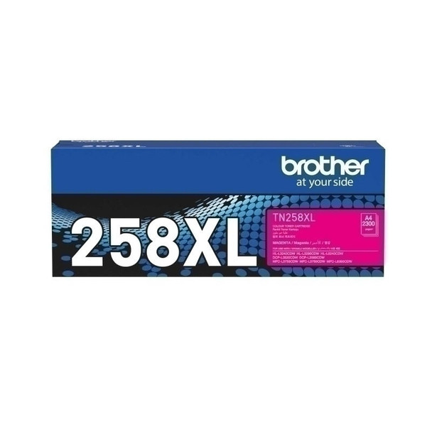 BROTHER TN258XL Magenta Toner Cart