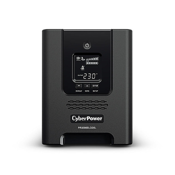  CYBERPOWER PR3000ELCDSL Professional Smart App Tower UPS - 3000VA 