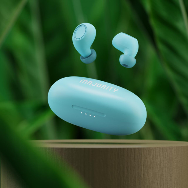 MAJORITY Majority Tru Bio TWS Earphones - Blue 