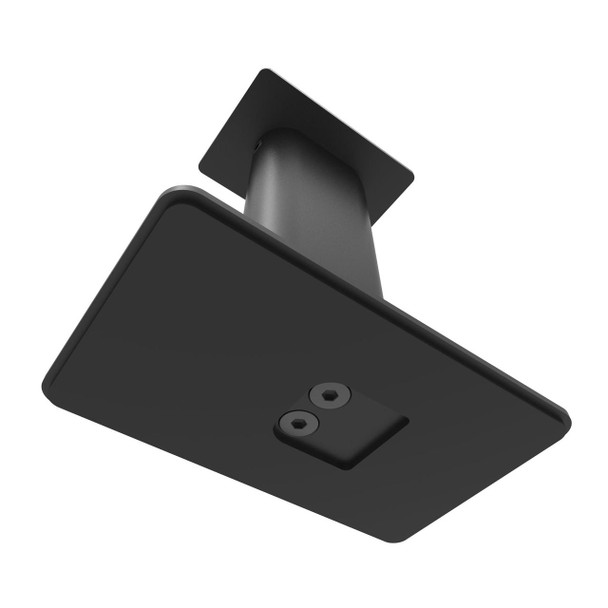  Kanto YU4 140W Powered Bookshelf Speakers with Bluetooth® and Phono Preamp - Pair, Walnut with SP9 Black Stand Bundle 