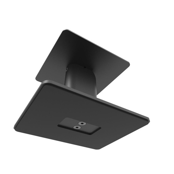  Kanto YU6 200W Powered Bookshelf Speakers with Bluetooth® and Phono Preamp - Pair, Walnut with SP6HD Black Stand Bundle 