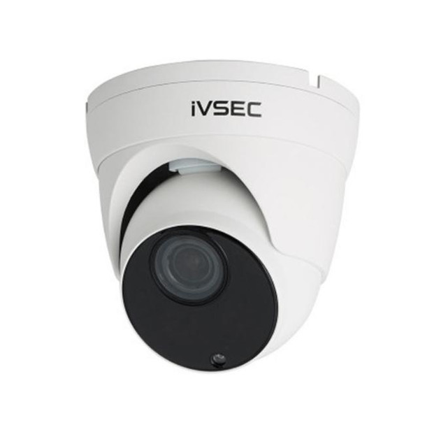 IVSEC TURRET IP CAMERA 5MP 2.8MM-12MM MOTORISED LENS 20FPS POE IP66 40M IR