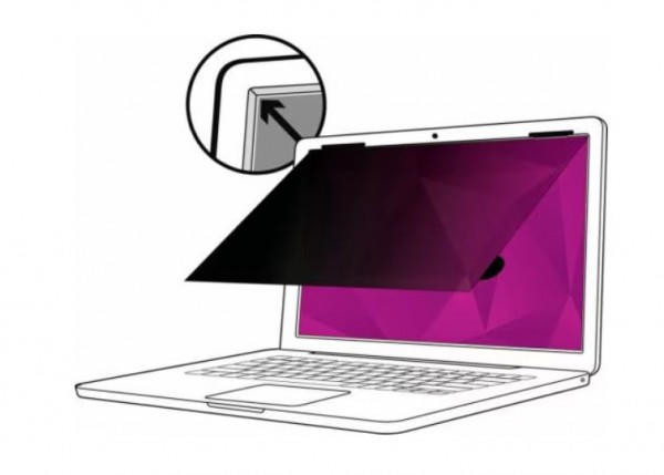  3M High Clarity Privacy Filter for 14" Laptop with 3M COMPLY Flip Attach, 16:9 