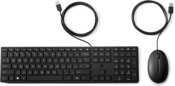  HP Wired Desktop 320MK Mouse and Keyboard -9SR36AA- 