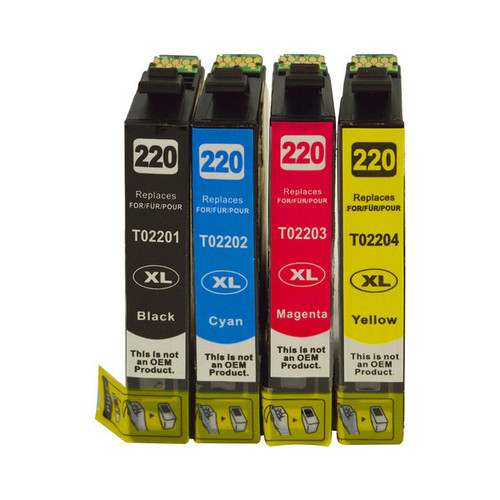 220u Ink 220XL Series Premium Compatible Inkjet Cartridge Set [Boxed Set ...