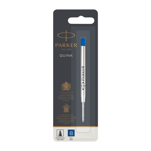 PARKER Ballpoint Pen Refill Broad Tip Blue (DPAR1950365) shop at AUSTiC SHOP