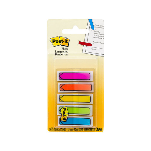 POST-IT Flag 684-ARR2 Arrw Pack of 5 Box of 6 (D-PI70071492584) shop at ...